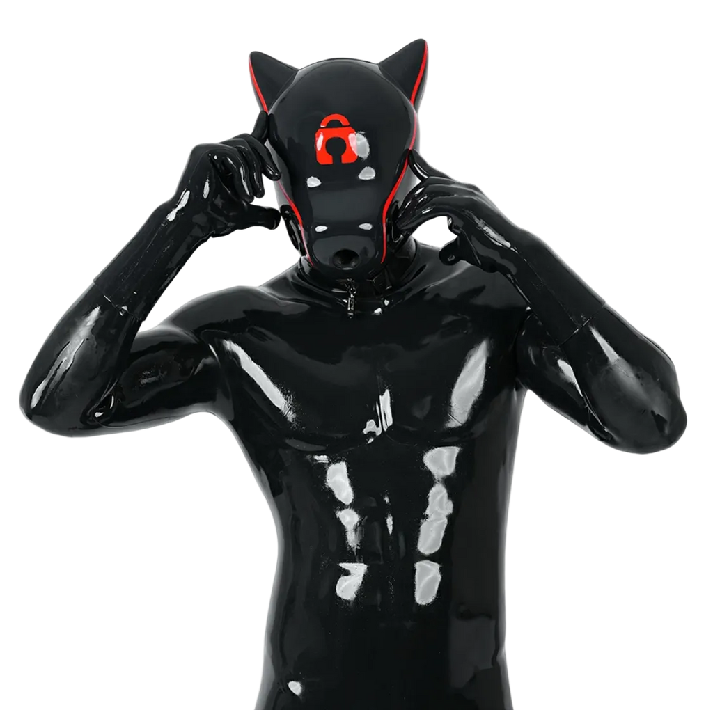 Silicone IDO Dog Drone Gas Mask-Lock(Upgraded Version）