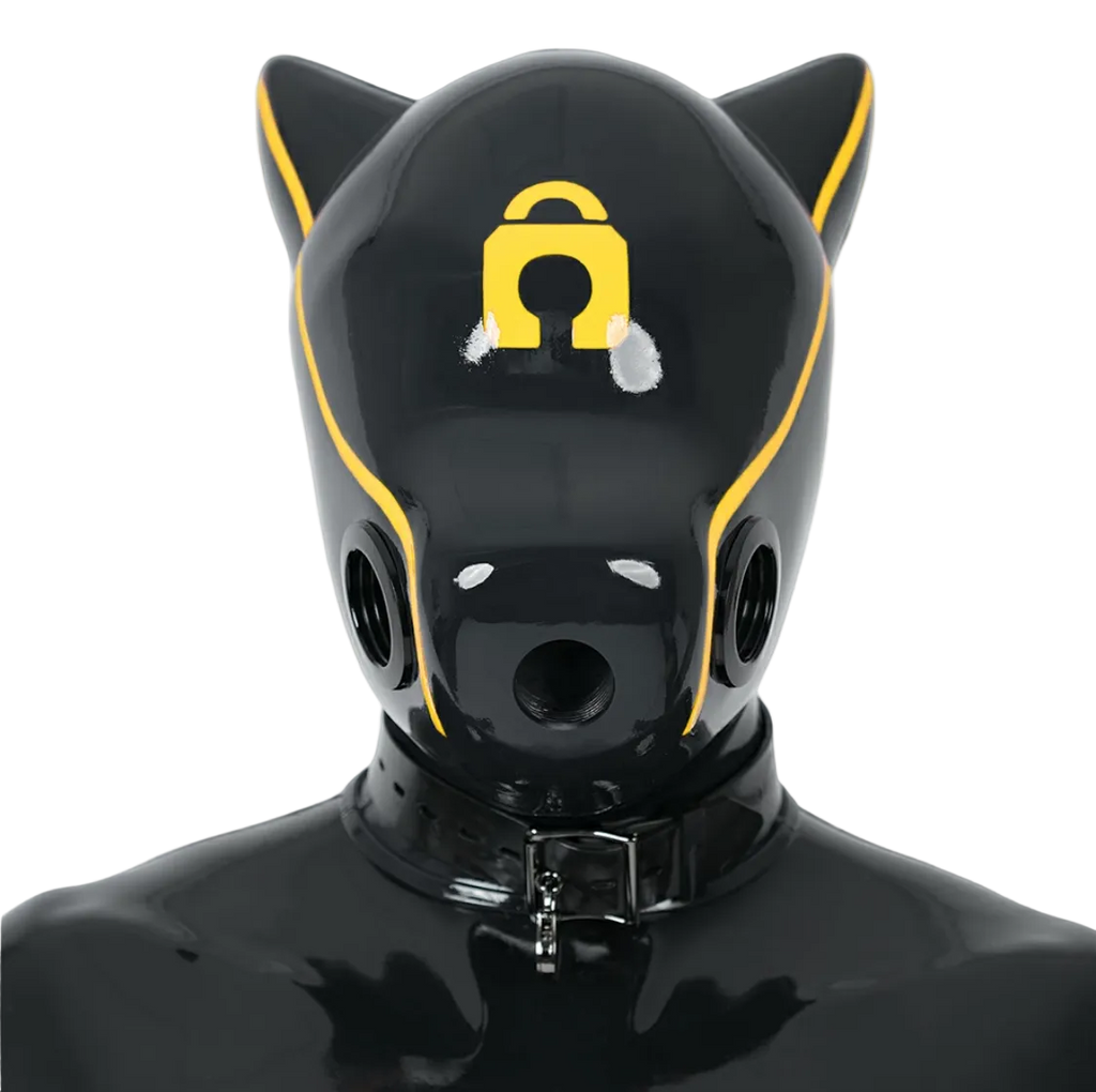 Silicone IDO Dog Drone Gas Mask-Lock(Upgraded Version）