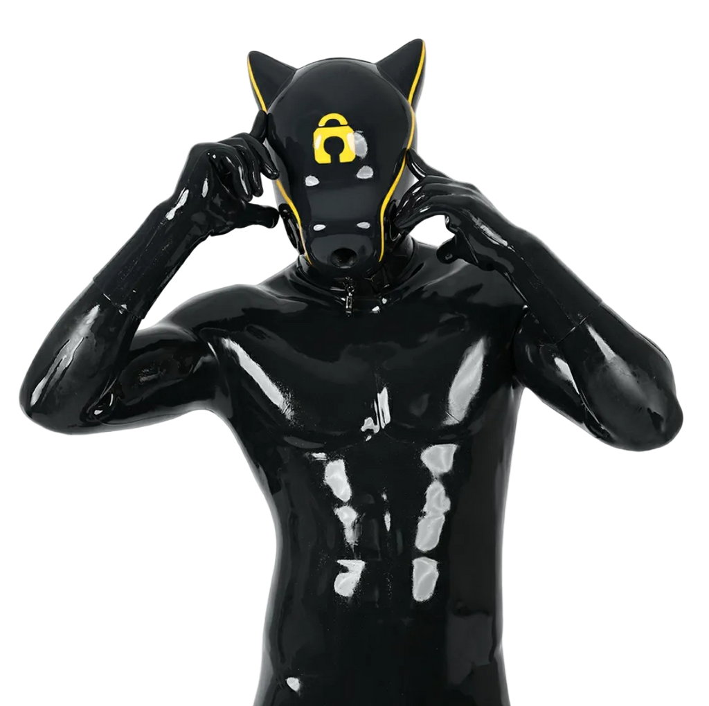 Silicone IDO Dog Drone Gas Mask-Lock(Upgraded Version）