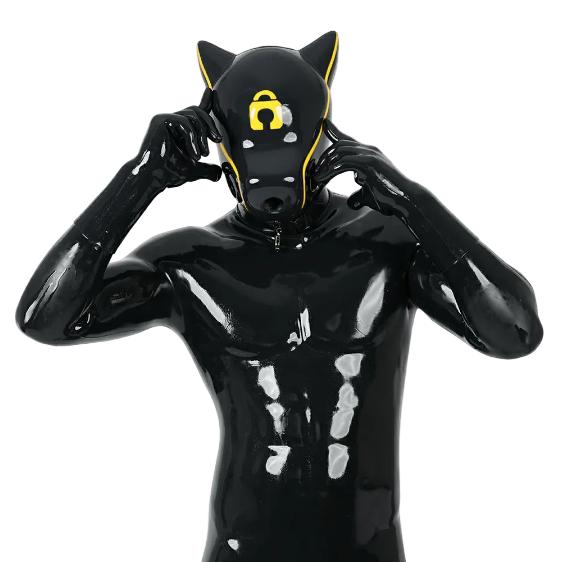 Silicone IDO Dog Drone Gas Mask-Lock(Upgraded Version）