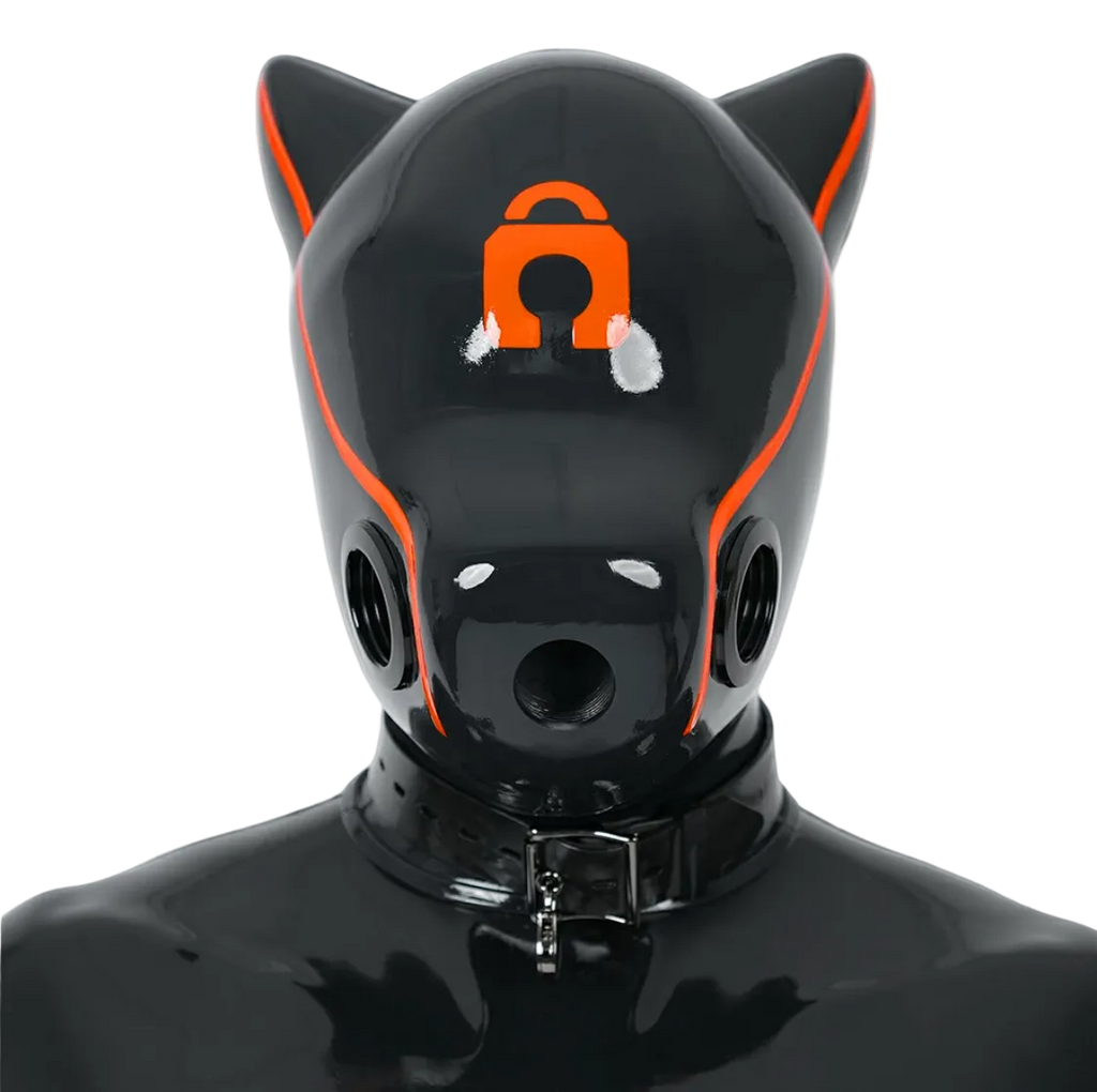 Silicone IDO Dog Drone Gas Mask-Lock(Upgraded Version）