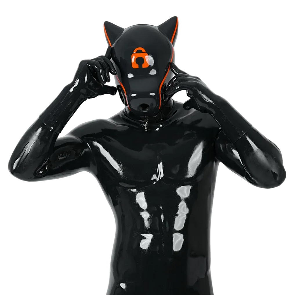 Silicone IDO Dog Drone Gas Mask-Lock(Upgraded Version）