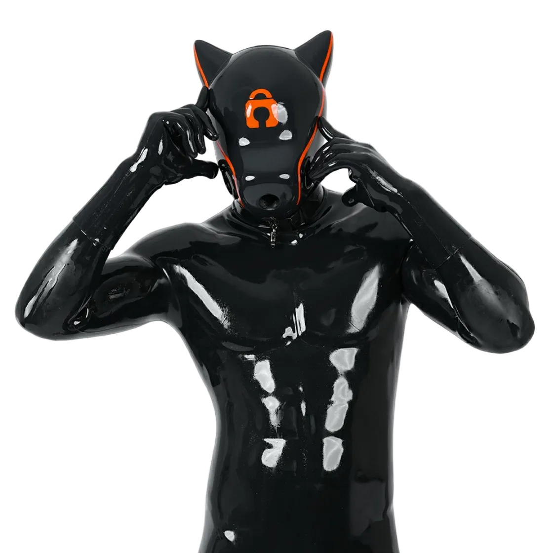 Silicone IDO Dog Drone Gas Mask-Lock(Upgraded Version）
