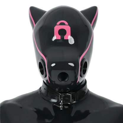 Silicone IDO Dog Drone Gas Mask-Lock(Upgraded Version）