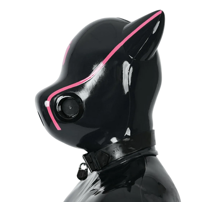 Silicone IDO Dog Drone Gas Mask-Lock(Upgraded Version）