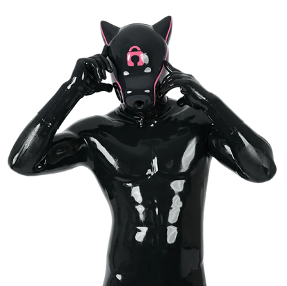 Silicone IDO Dog Drone Gas Mask-Lock(Upgraded Version）