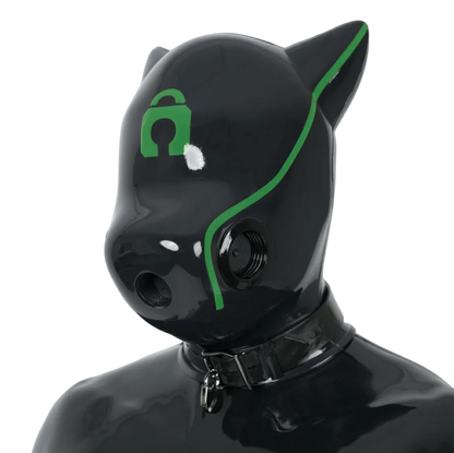 Silicone IDO Dog Drone Gas Mask-Lock(Upgraded Version）