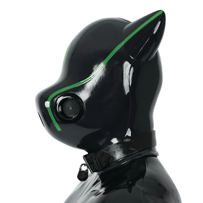 Silicone IDO Dog Drone Gas Mask-Lock(Upgraded Version）