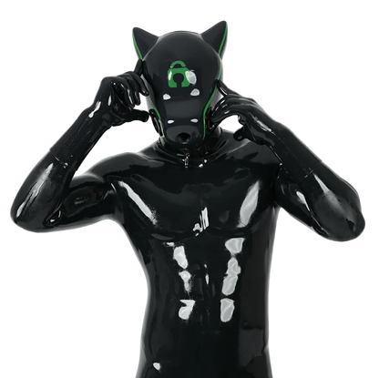 Silicone IDO Dog Drone Gas Mask-Lock(Upgraded Version）
