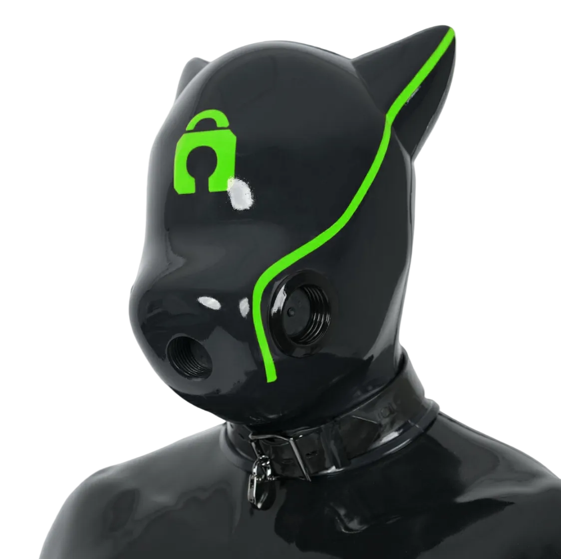 Silicone IDO Dog Drone Gas Mask-Lock(Upgraded Version）