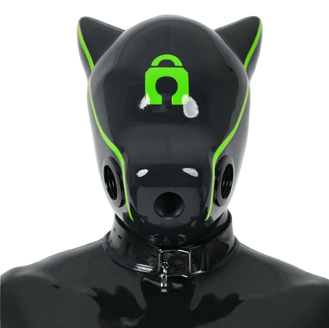 Silicone IDO Dog Drone Gas Mask-Lock(Upgraded Version）