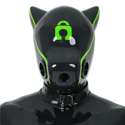 Silicone IDO Dog Drone Gas Mask-Lock(Upgraded Version）