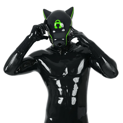 Silicone IDO Dog Drone Gas Mask-Lock(Upgraded Version）