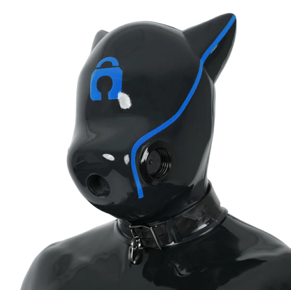 Silicone IDO Dog Drone Gas Mask-Lock(Upgraded Version）