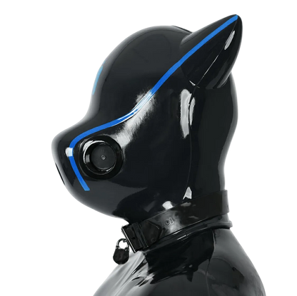 Silicone IDO Dog Drone Gas Mask-Lock(Upgraded Version）