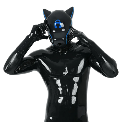 Silicone IDO Dog Drone Gas Mask-Lock(Upgraded Version）