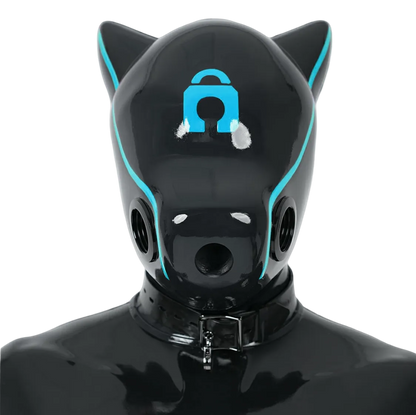Silicone IDO Dog Drone Gas Mask-Lock(Upgraded Version）