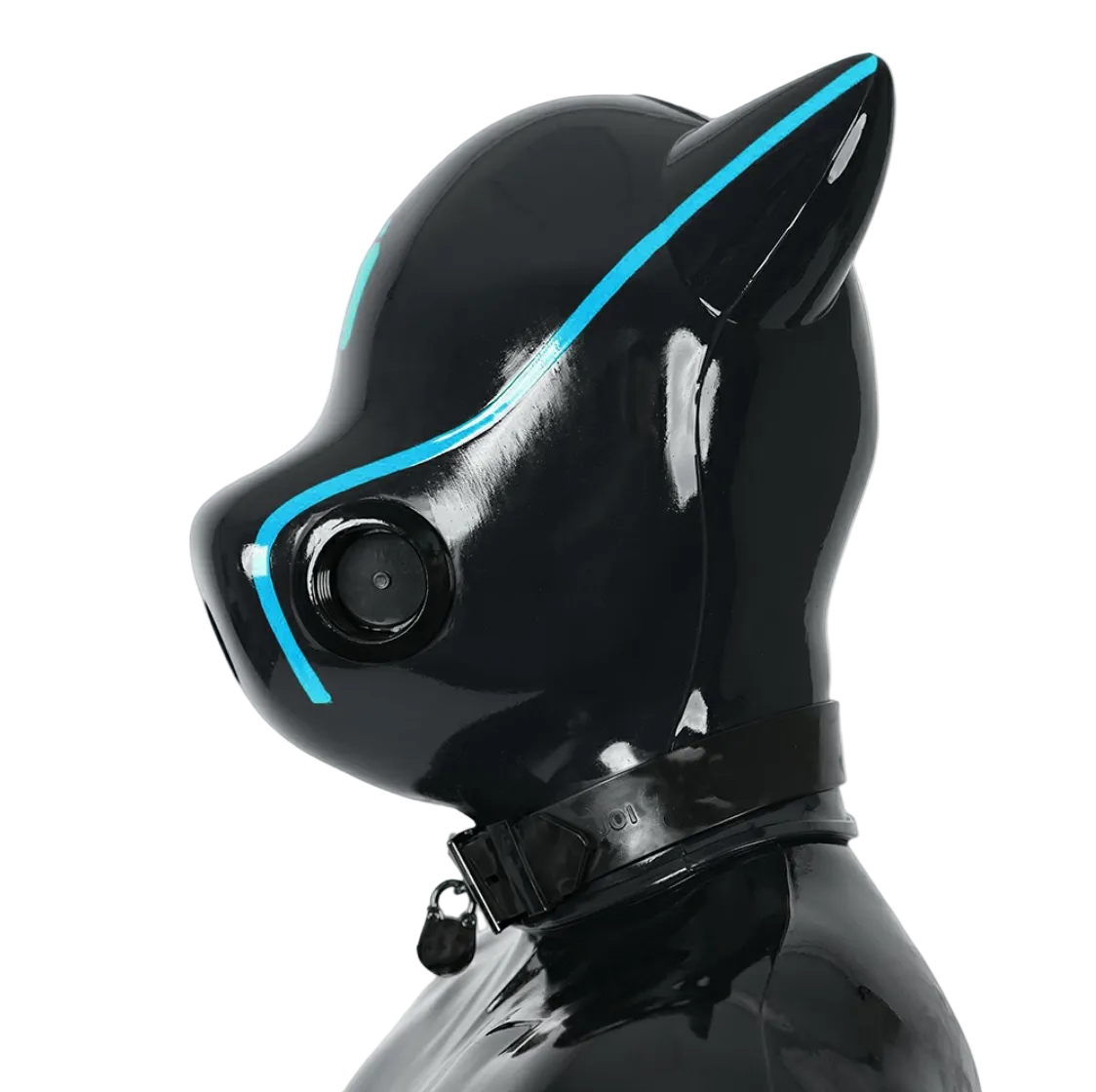 Silicone IDO Dog Drone Gas Mask-Lock(Upgraded Version）