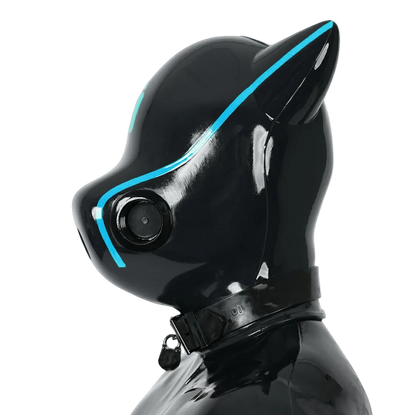 Silicone IDO Dog Drone Gas Mask-Lock(Upgraded Version）