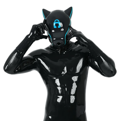 Silicone IDO Dog Drone Gas Mask-Lock(Upgraded Version）