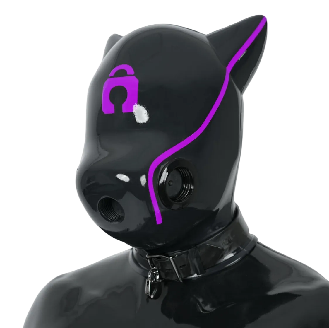 Silicone IDO Dog Drone Gas Mask-Lock(Upgraded Version）