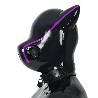 Silicone IDO Dog Drone Gas Mask-Lock(Upgraded Version）