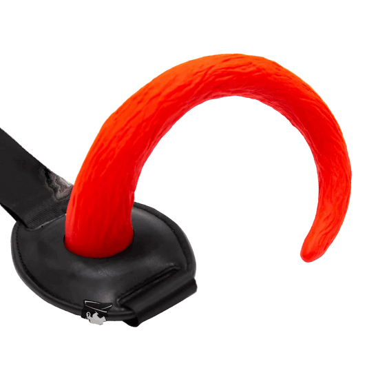 Silicone Show Tail Red