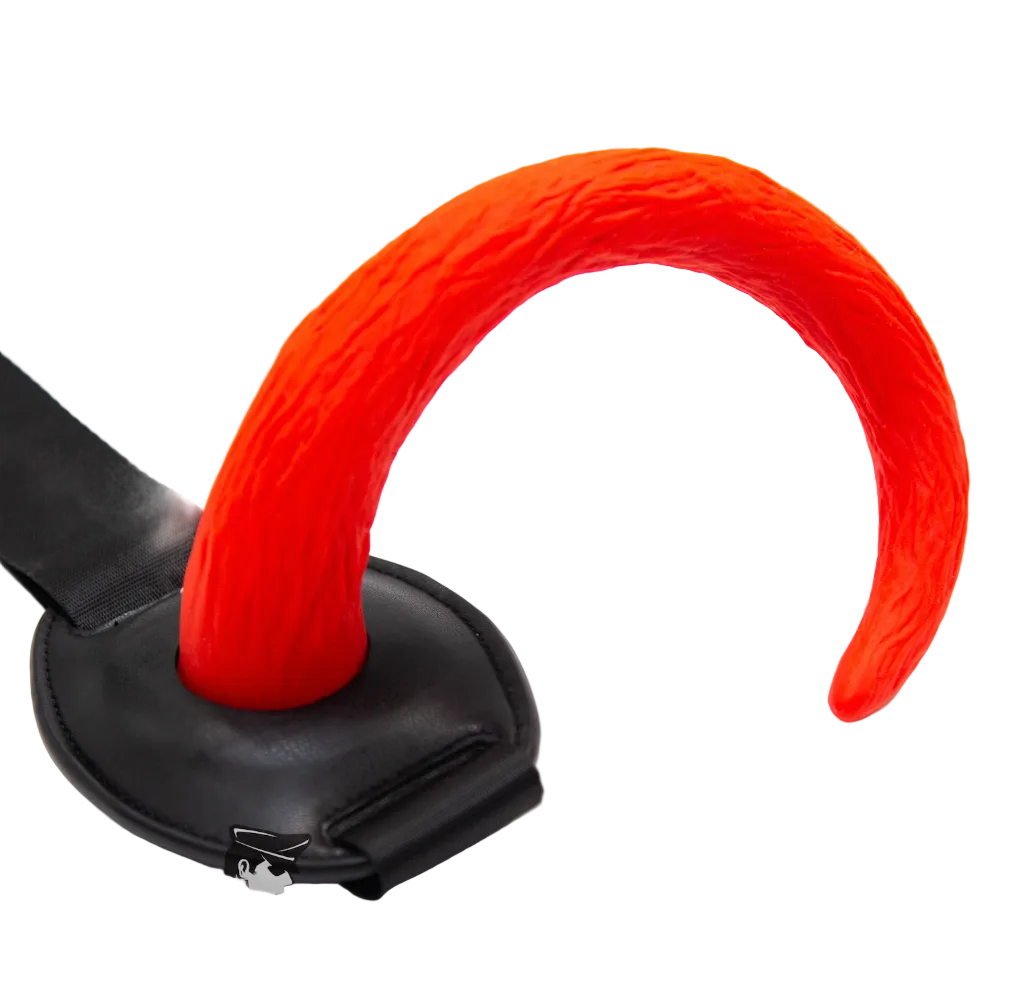 Silicone Show Tail Red