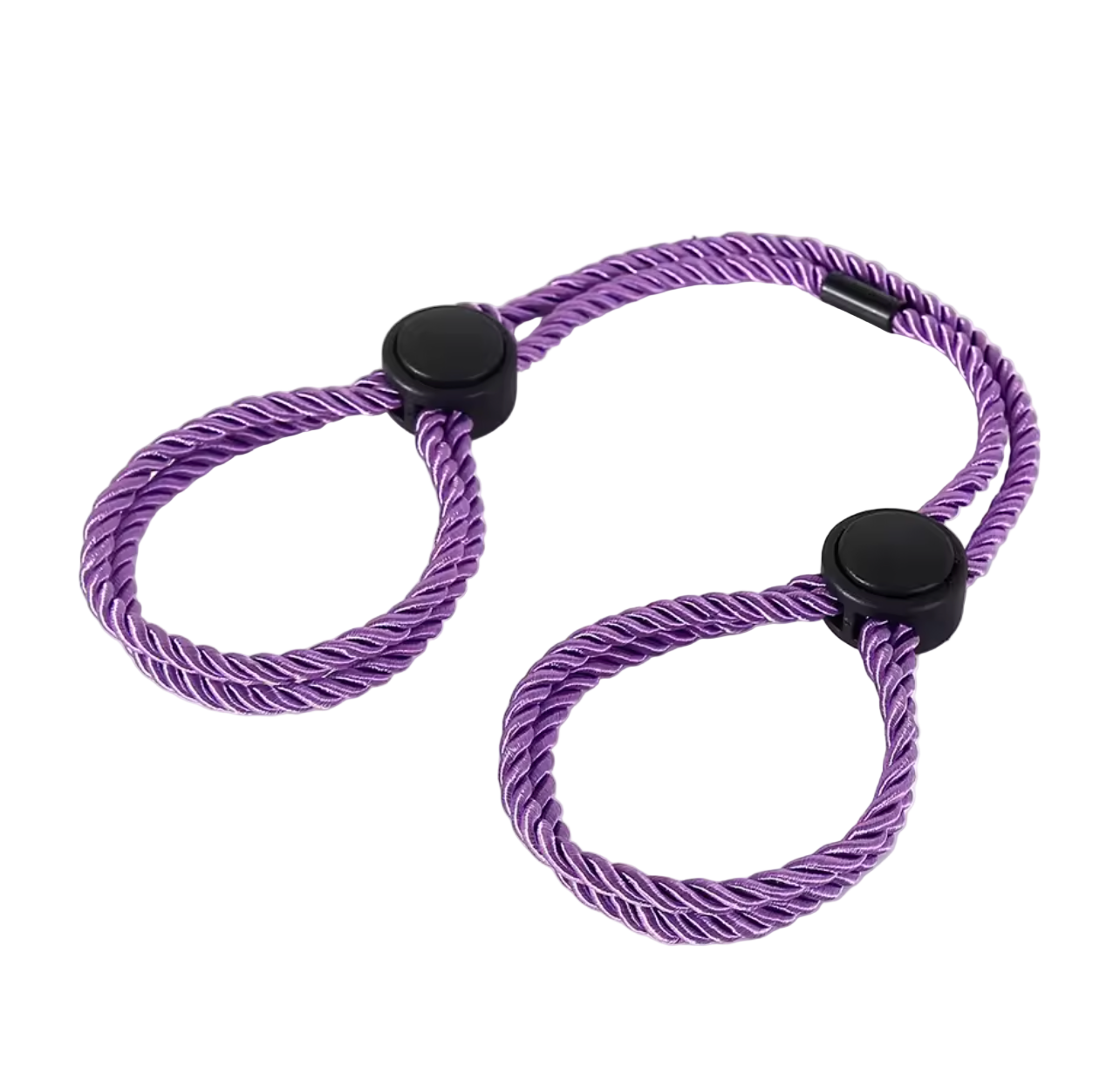 Cotton Rope Cuffs Purple