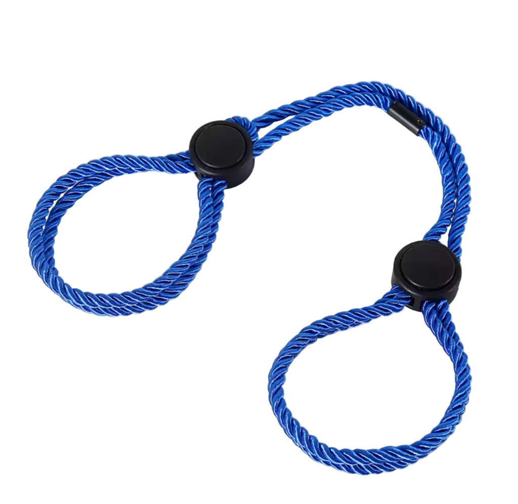 Cotton Rope Cuffs Blue