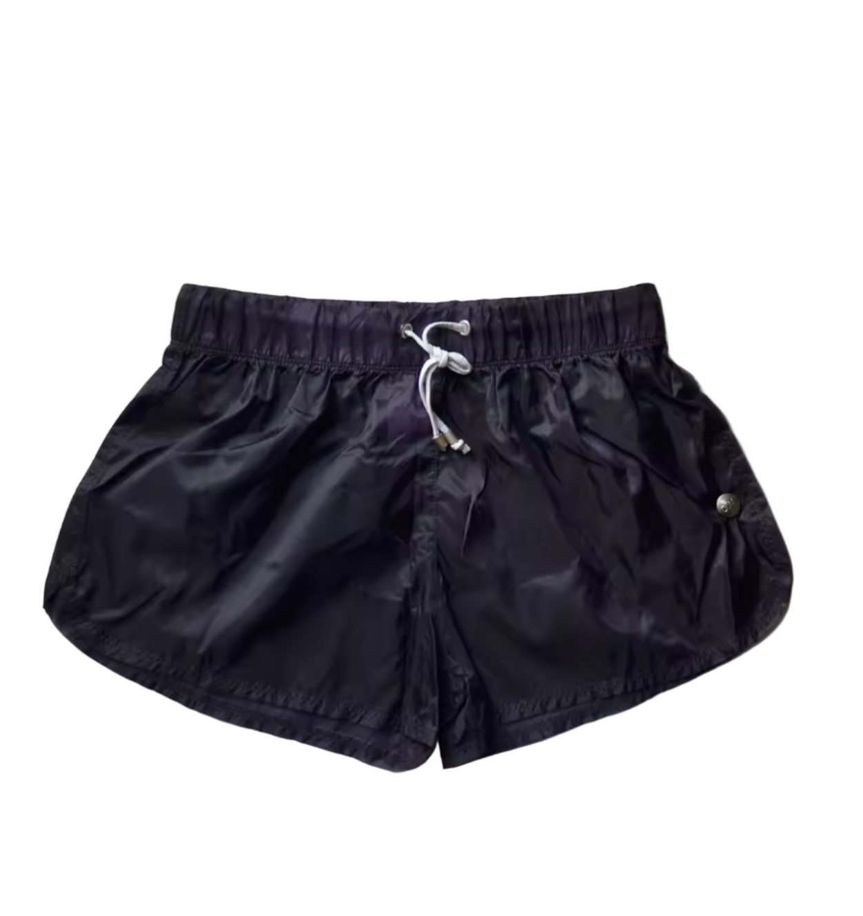 Dog & Master Low Waist Translucent Shorts Deep Purple
