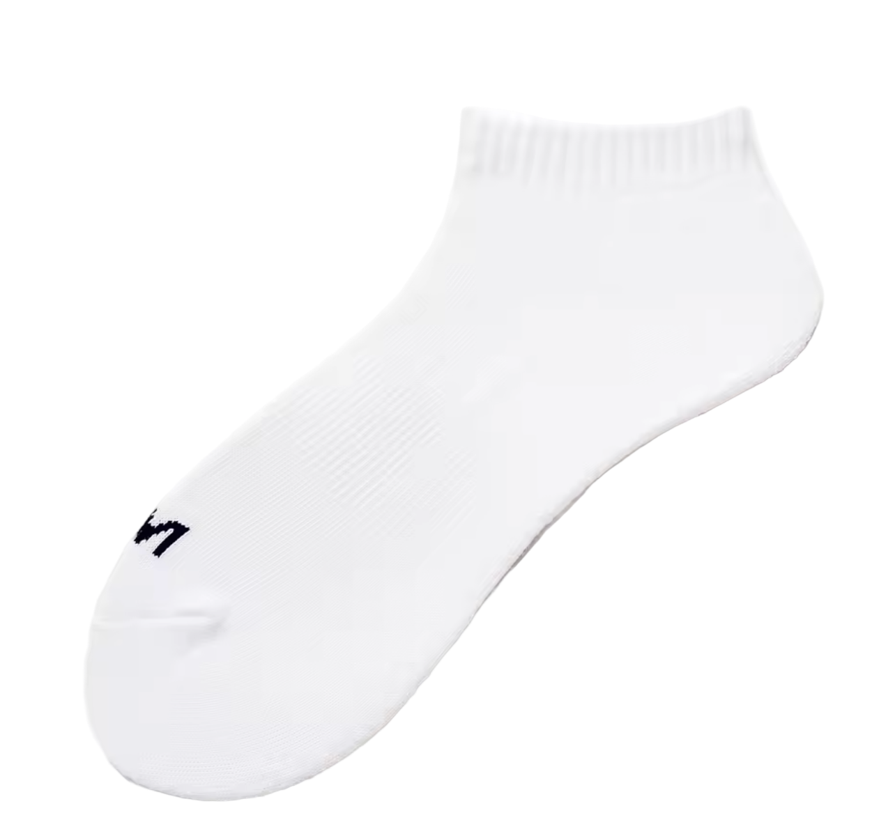 D&M Ankle Socks White