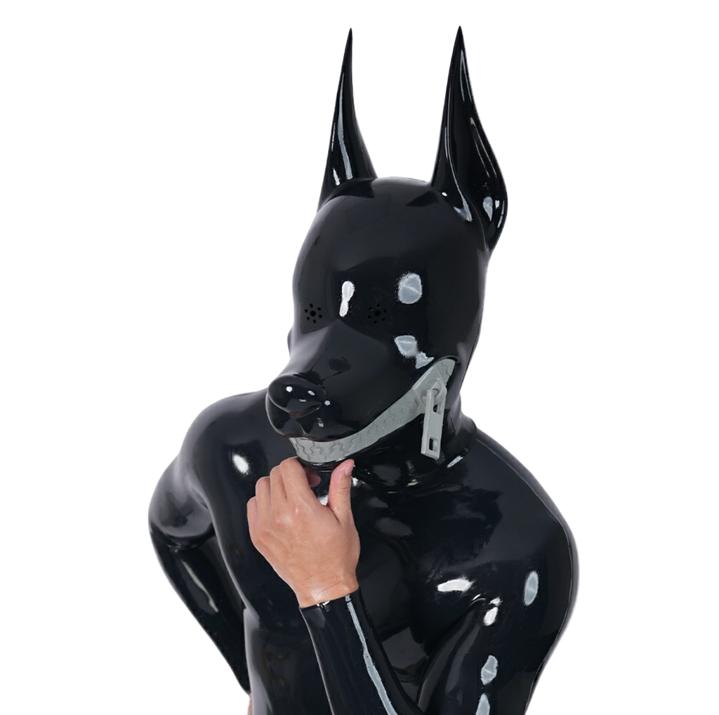 Furrjoi Zipper Dog Hood Perforated Eyes