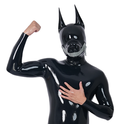 Furrjoi Zipper Dog Hood Perforated Eyes