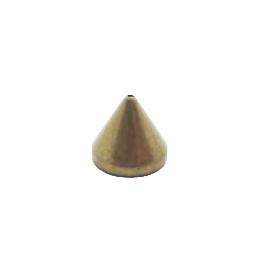 Metal Pup Hood Spikes 10 Pack Bronze 8x7.5mm