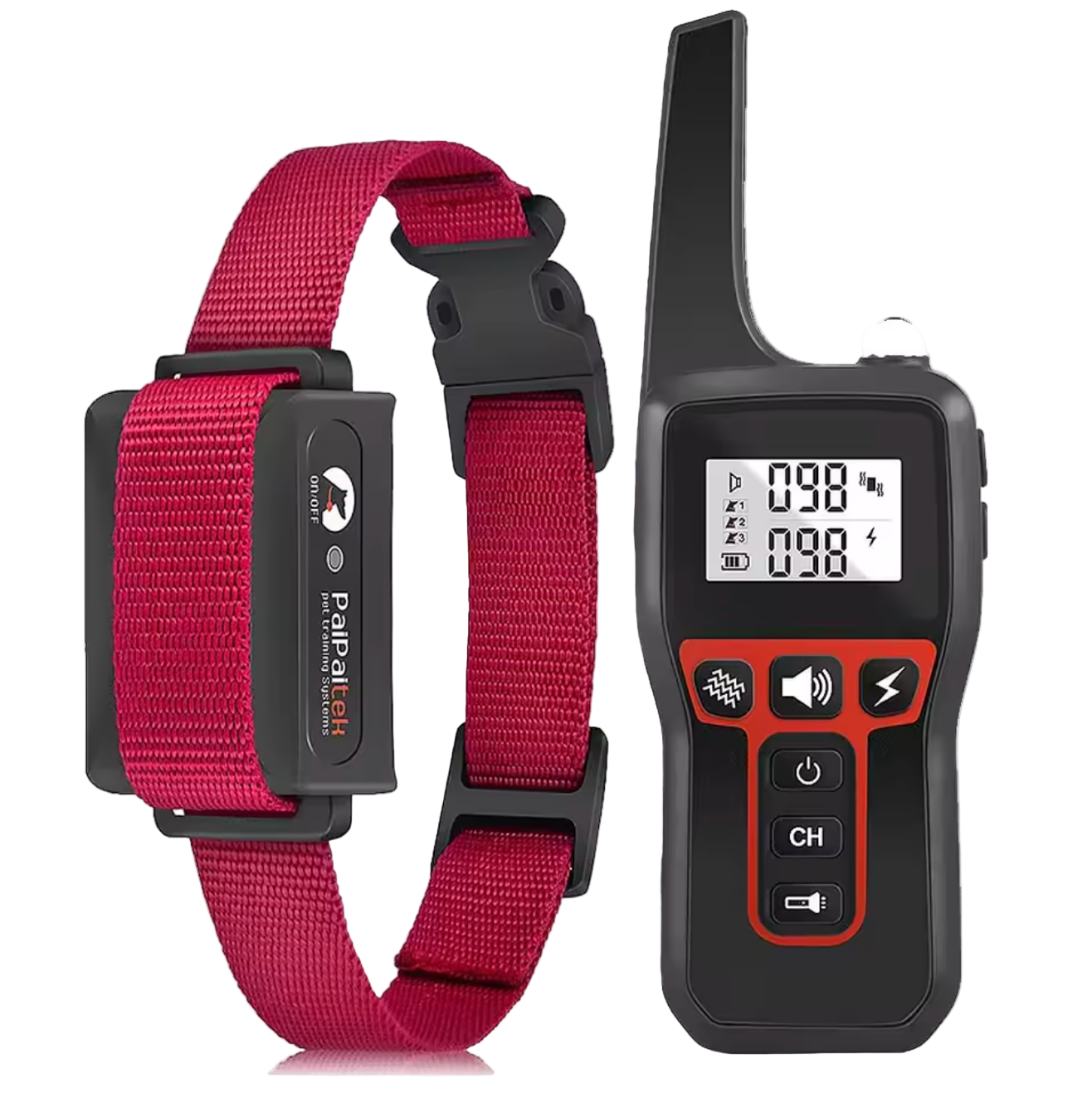 Electric Shock Collar (1000m) Red