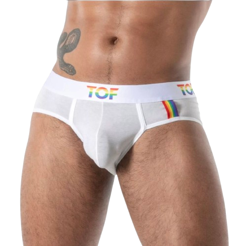TOF Paris Joyful Pride Brief White