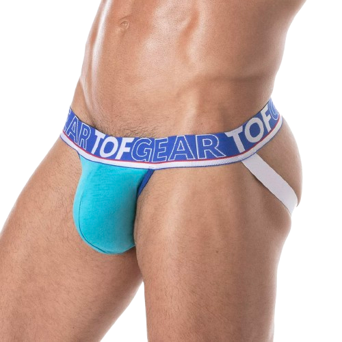 TOF Paris Champion Jock Strap Turquoise