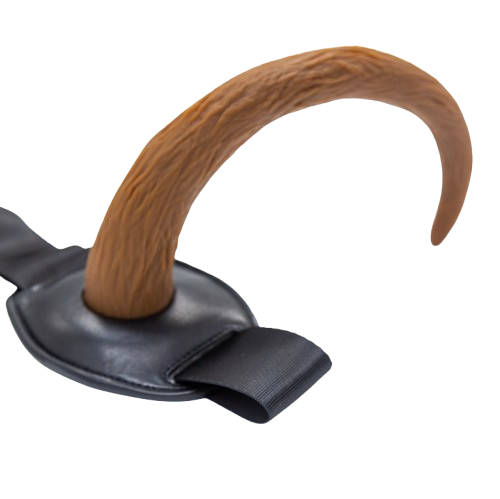 Silicone Show Tail Brown
