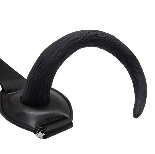 Silicone Show Tail White
