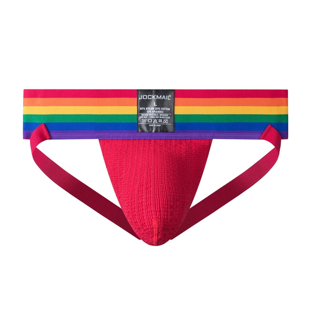 Jockmail Rainbow Pride Jockstrap