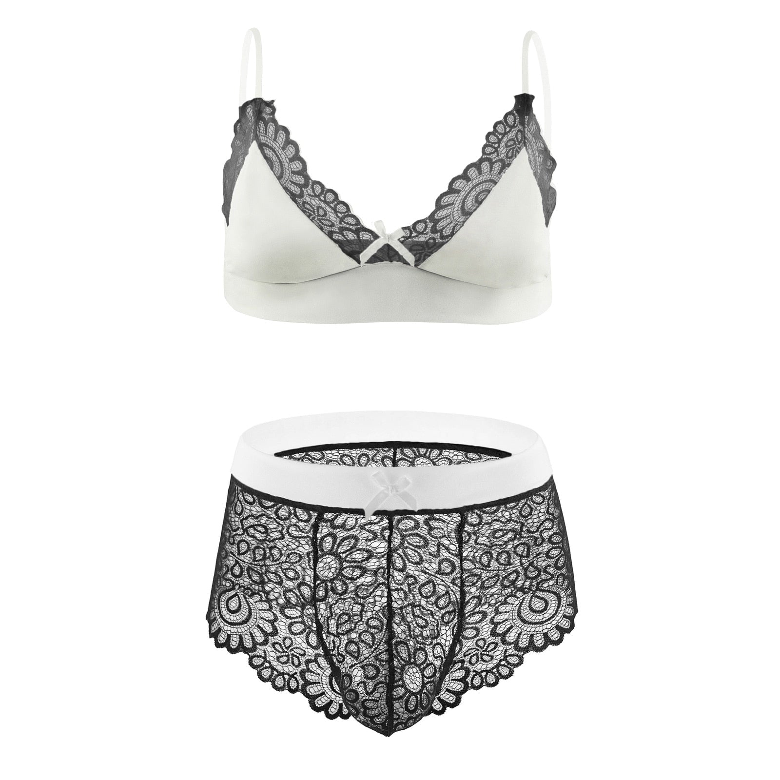 2-Piece Sexy Lingerie For Crossdressers