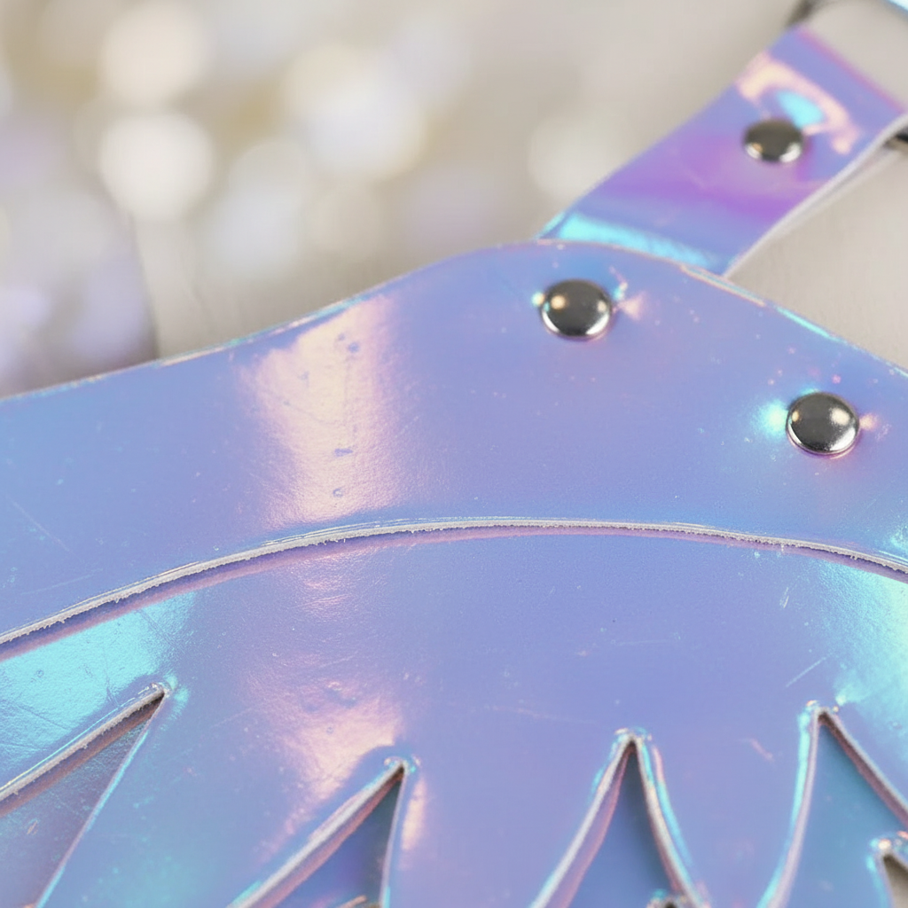 Holo Gothic Angelic Wings Harness