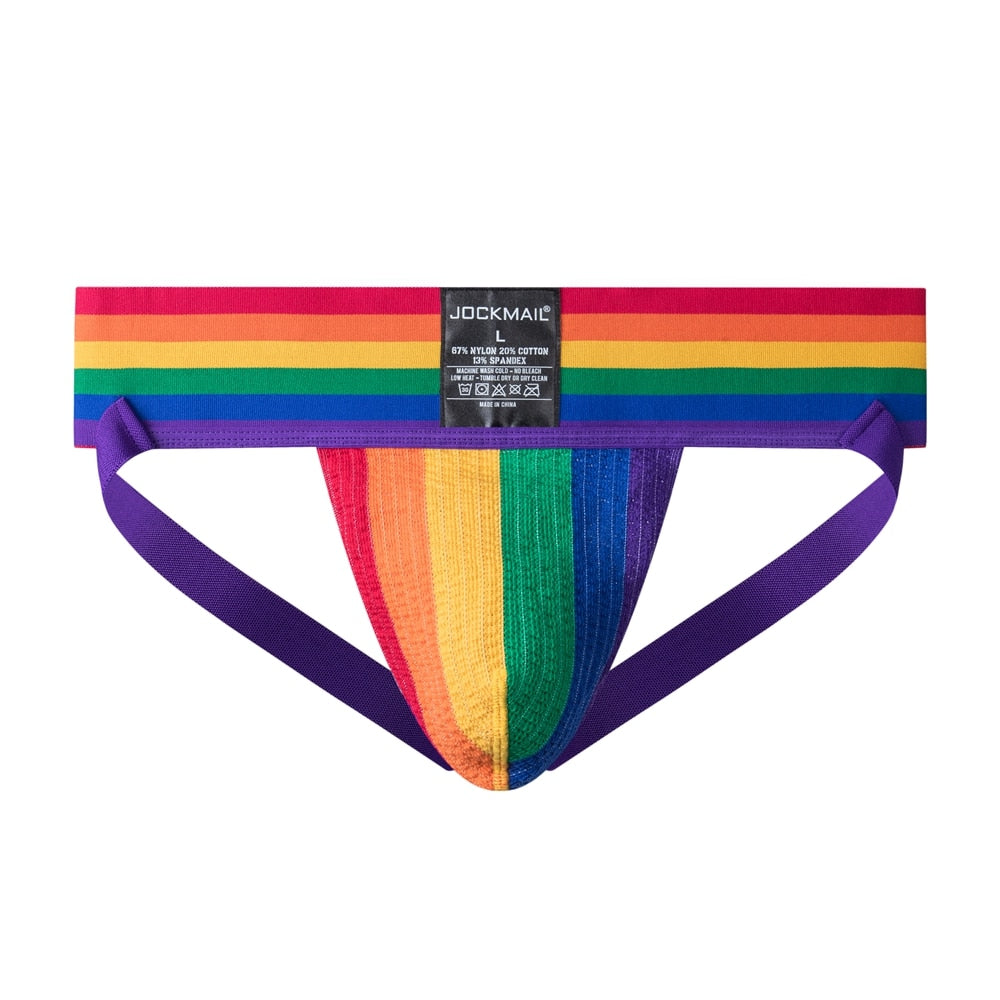 Jockmail Rainbow Pride Jockstrap