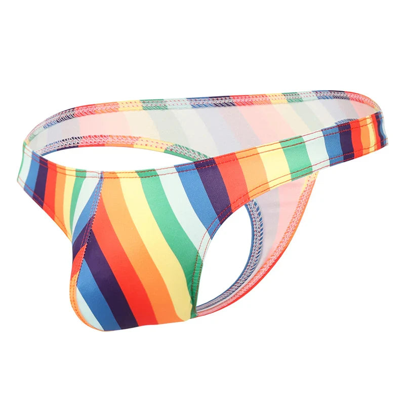 Retro Rainbow Low Rise Briefs