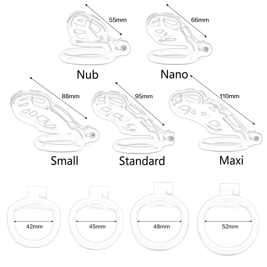 Chastity Cage Blue Balls