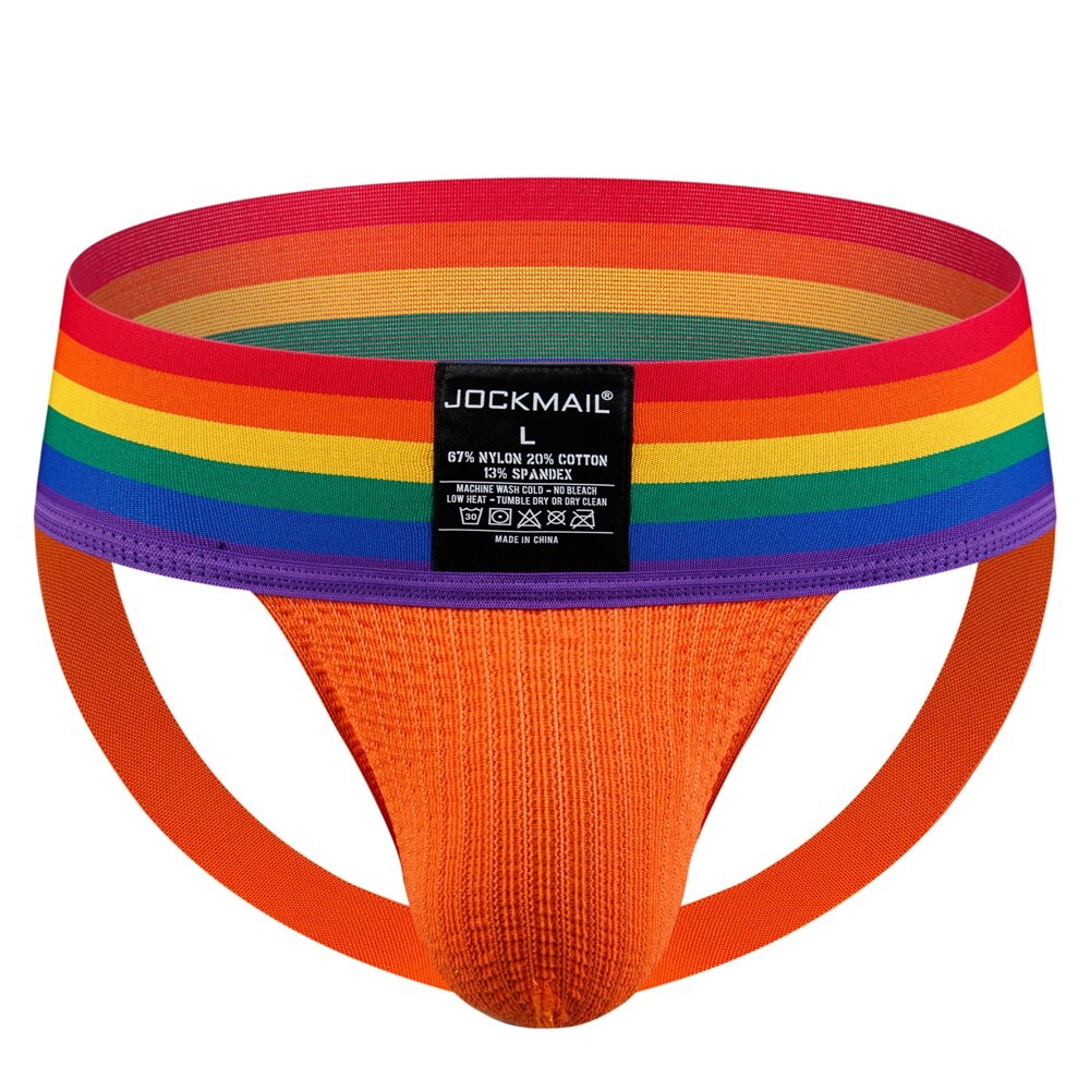 Jockmail Rainbow Pride Jockstrap