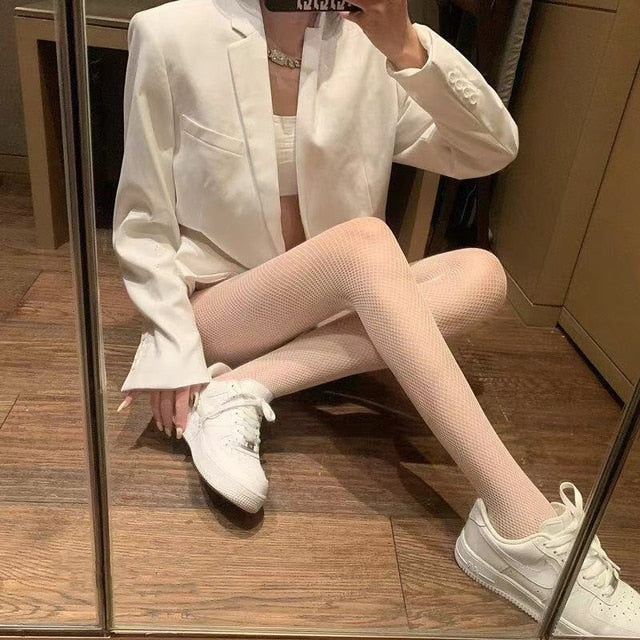 Femboy Fishnet Pantyhose
