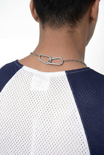 Shadow Arc Metal Necklace
