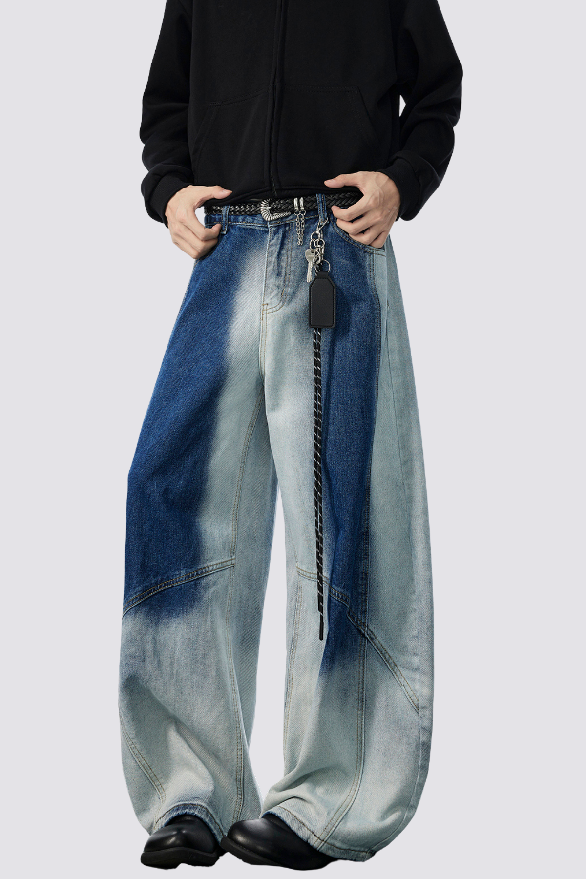 Shadow Blaze Wide Leg Jeans